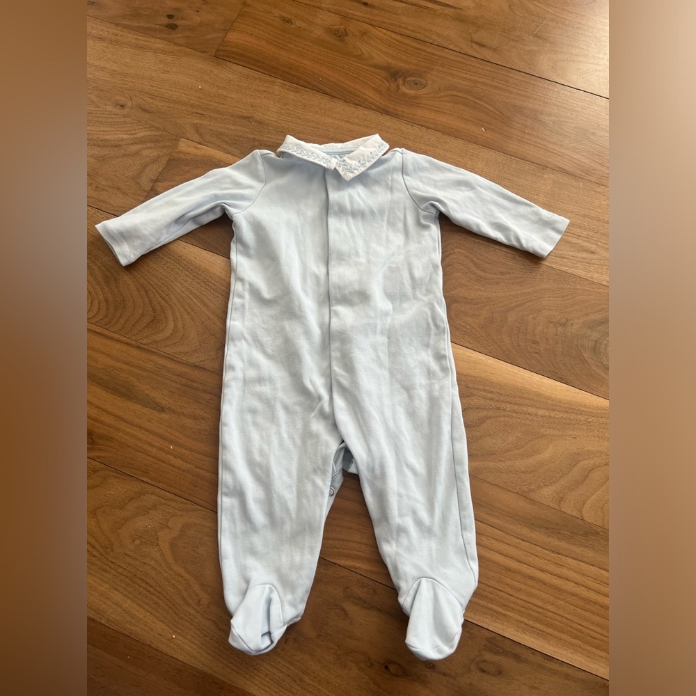 Cotton Interlock Footed Coverall